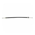 thumbnail image 1 of KarParts360 For Lincoln Mark VIII 1993 94 95 96 97 1998 Parking Brake Cable | Black Housing | Rubber Outer Sleeve | 21.89 Inches Conduit Length | Included Conduit | For E9SZ-2853-B, F7SZ-2853-AA, 1 of 4