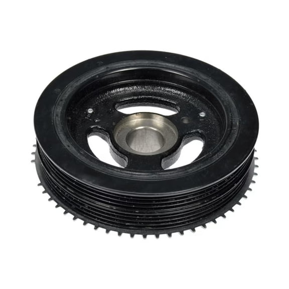 KarParts360 For Lincoln Nautilus 2019 20 21 22 2023 Harmonic Balancer | Black | Serpentine Drive Belt | 28.6 Millimeters Depth | 26.5 Millimeters Inside Diameter Replacement For CJ5Z6312-F, CJ5Z6312A