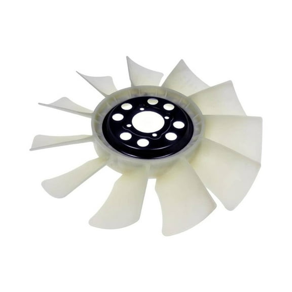 KarParts360 For Lincoln Navigator 1998-2004 Clutch Fan Blade | Plastic Cable Material | White | 11 Blade | 490 Millimeters Outside Diameter | Replacement For F85Z8600AA