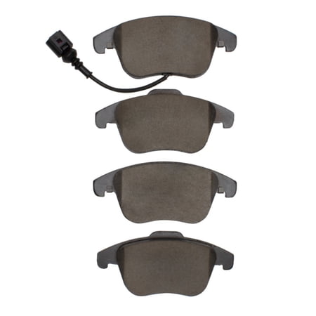 KarParts360 For MG HS 2020 21 22 23 2024 Disc Brake Pads | Ceramic Friction | Electronic Pad Wear Sensor | 155.2 Millimeters / 6.11 Inches Inner and Outer Pad Width