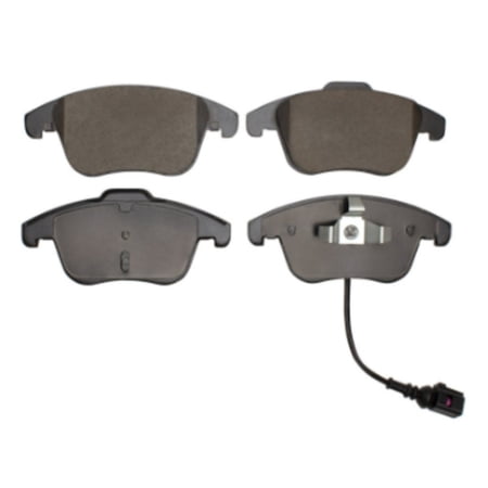KarParts360 For MG HS 2020 21 22 23 2024 Disc Brake Pads Set | Ceramic Friction | Electronic Pad Wear Sensor | 155.2 Millimeters / 6.11 Inches Inner and Outer Pad Width