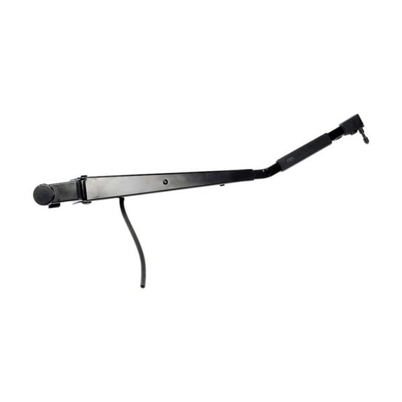 KarParts360 For Mack CHU/CXU 2008-2018 Windshield Wiper Arm | Steel; Plastic; Rubber | Gloss Finish | Black | Pin Wiper End Type | Spine/Lock Attachment Method | Wiper Blade Excluded | 82281459