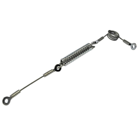 KarParts360 For Mack CX 1998-2005 Hood Restraint Cable | Stainless Steel Cable Material | Plastic Handle and Housing | 32.5 Inches Cable Length | Replacement For 25163167