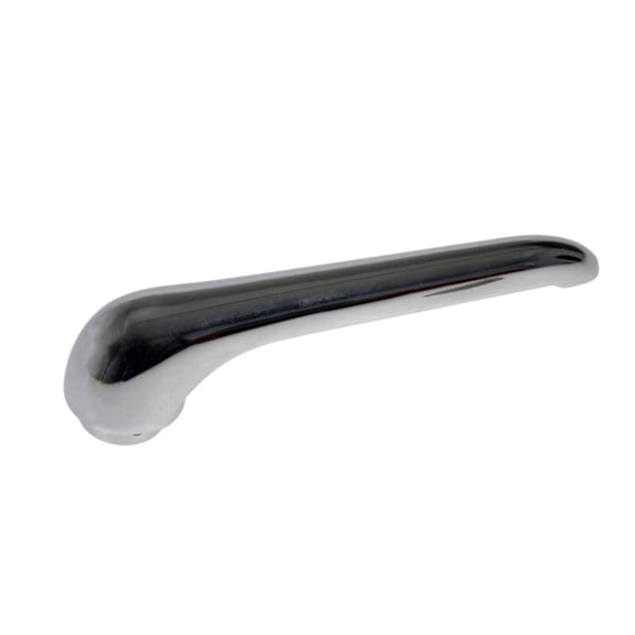 KarParts360 For Mack RD 2007 Interior Door Handle | Steel Material | Chrome Finish | Bolt Attachment | Silver | Irregular Shape | 1.1 Inches Thickness | Replacement For 25190855, 55QS29309A