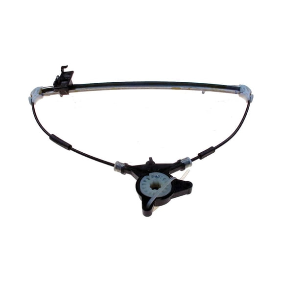 KarParts360 For Mazda 3 2004 05 06 07 08 2009 Window Regulator | Metal; Plastic Cable | Bolt On Attachment | Plastic Gear | Electric Window Operation Type | Excluded Motor | BP4K72590A, BP4K72590B