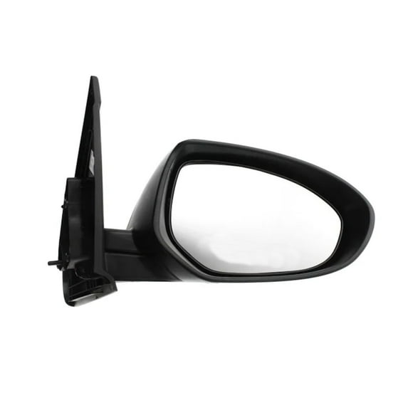 KarParts360 For Mazda 3 Sport 2012 2013 Door Mirror Passenger Side | Power | Foldaway | Heated | With Turn Signal | Black | Paint To Match Cover | Convex | Replacement For MA1321159 | BBM66912ZN