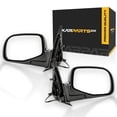 thumbnail image 1 of KarParts360 For Mazda B2300 2001 02 03 04 2005 Door Mirror Driver And Passenger Side | Pair | Power | Non-Heated | Base/XL/XLT | Replacement For FO1320206, FO1321206 | ZZM5-69-180, ZZM569120, 1 of 8