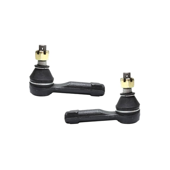 KarParts360 For Mazda MPV 2000-2006 Tie Rod Ends Front Driver And Passenger Side, Outer | Pair | Adjustable | Greasable | Replacement For 1014386, 2693068