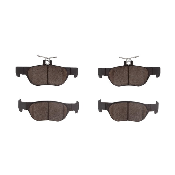 KarParts360 For Mazda MX-30 EV 2022 2023 2024 Disc Brake Pads | 41.9mm/1.65in Inner Height | 122.7mm/4.83in Inner Width | 51.2mm/2.02in Outer Pad Height | 8.9mm/0.35in Outer Pad Overall Thickness