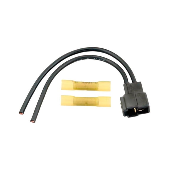 KarParts360 For Mazda Protege 1990 91 92 93 1994 Blower Motor Resistor Connector | Plastic | Black | Brass Contact Terminal | Blade Terminal | Push-on Attachment Method | Rectangle Connector