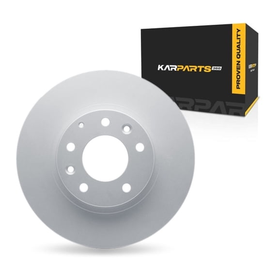 KarParts360 For Mazda RX-7 1993 1994 1995 Brake Rotor Front | Cast Iron | Coated | 72 Millimeters/2.83 Inches Center Hole Diameter | 20 Millimeters/0.79 Inches Discard Thickness | 5 Stud/Lug Hole