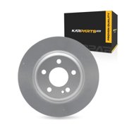KarParts360 For Mercedes-Benz C180 2011-2018 Brake Rotor Rear | Cast Iron | Rotors Only Design | Solid | Plain Rotor Style | 1-Piece Rotor Construction