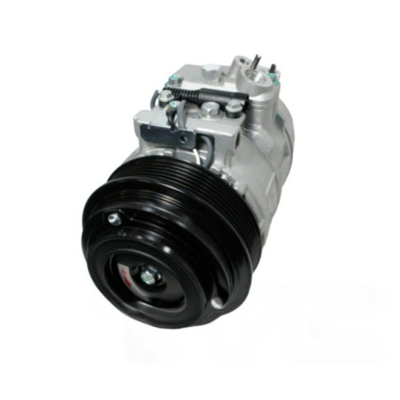 KarParts360 For Mercedes-Benz C320/CL55 AMG 2001 2002 A/C Compressor | Pin Connector | 12 Volts Coil | 5 Ounce Oil Quantity | 6 Pully Wheel Grooves | Replacement For 000-230-70-11-80, 5117666AA