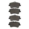 thumbnail image 1 of KarParts360 For Mercedes-Benz CLK320 2003 2004 2005 Brake Pads | Low Metallic Friction | Electronic Pad Wear Sensor | 131.1mm/5.16in Inner Width | 70mm/2.76in Outer Height | 131.1mm/5.16in Outer Widt, 1 of 5