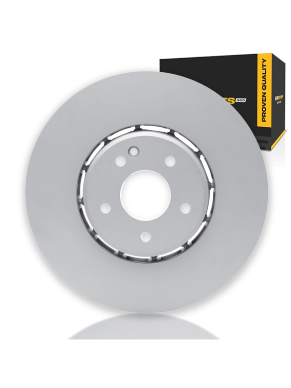 For Mercedes-Benz CLK55 AMG 2001 2002 Brake Rotor | Coated | 30.4 Millimeters / 1.20 Inches Discard Thickness | 334 Millimeters / 13.15 Inches Outside Diameter