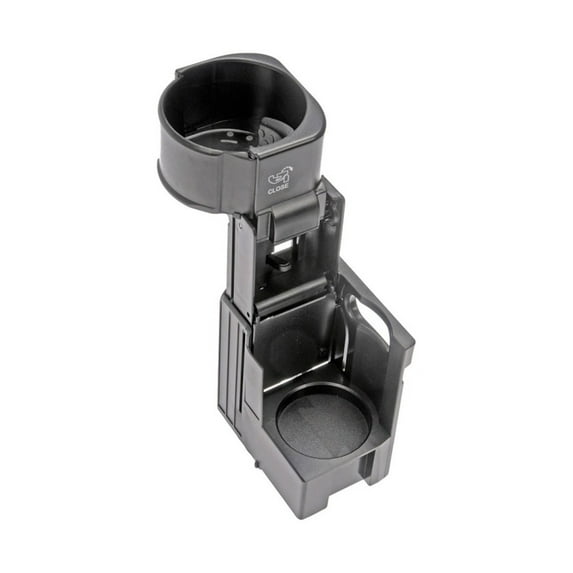 KarParts360 For Mercedes-Benz CLS63 AMG/CLS550 2007 08 09 10 2011 Cup Holder | Plastic | Black | Adhesive | Adjustable | Replacement For 66920118, A2116800014