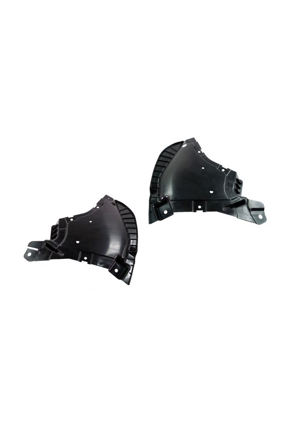 For Mercedes-Benz E300 2017 2018 2019 Engine Splash Shield Driver And Passenger Side | Pair | Front | Outer | CAPA Certified | Under Cover | RWD | Made Of Plastic | MB1228172, MB1228173