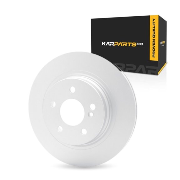 KarParts360 For Mercedes-Benz E550 2010-2017 Brake Rotor Rear | Cast Iron | Vented | Plain Rotor Style | 112 Millimeters/4.41 Inches Bolt Circle | 67 Millimeters/2.64 Inches Center Hole Diameter