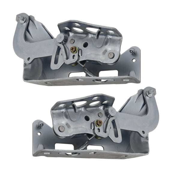 KarParts360 For Mercedes-Benz GLC350e 2018 2019 2020 Hood Hinge Driver And Passenger Side | Pair | Chrome | Made Of Steel | Coupe/SUV | Replacement For MB1236102, MB1236103 | 2538800128, 2538800228