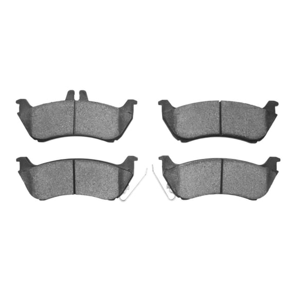 KarParts360 For Mercedes-Benz ML320 1998 99 00 01 02 2003 Brake Pads | 2.40 Inches Inner Pad Height | 5.52 In. Inner Pad Width | 1.97 In. Outer Pad Height | 0.63 In. Inner/Outer Pad Overall Thickness