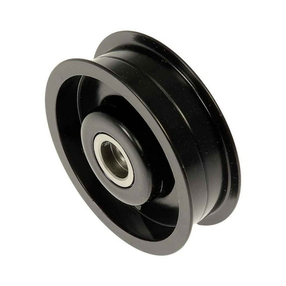 KarParts360 For Mercedes-Benz ML350/ML550 2009 2010 2011 Idler Pulley | Steel | Serpentine Belt Type | Black Color | OEM Grade Type | 0.31 Inches Inside Diameter | For 2722020419, 2722020619