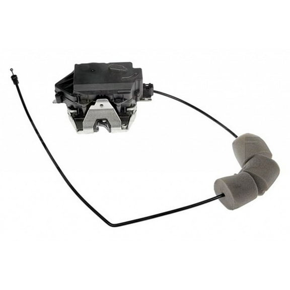 KarParts360 For Mercedes-Benz ML500 2006 2007 Liftgate Lock Actuator | Made Of Plastic And Metal | Black | 5 Male Blade Terminal | With Actuator Arm | Replacement For 1647400635, 1647400500