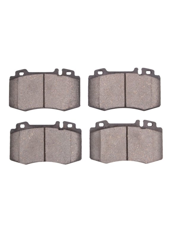 For Mercedes-Benz ML55 AMG 2000 2001 2002 2003 Brake Pads | Electronic Pad Wear Sensor | 4.70 In. Inner Width | 2.81 In. Outer Height | 0.64 In. Overall Thickness