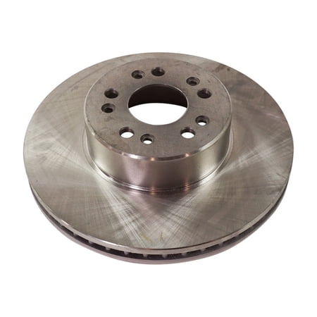 KarParts360 For Mercedes-Benz S320/S420 1994 95 96 97 98 1999 Brake Disc Driver OR Passenger Side | Single Piece | Front | Cast Iron | Natural Disc Finish | Plain Surface Disc Design | 34047, 34112