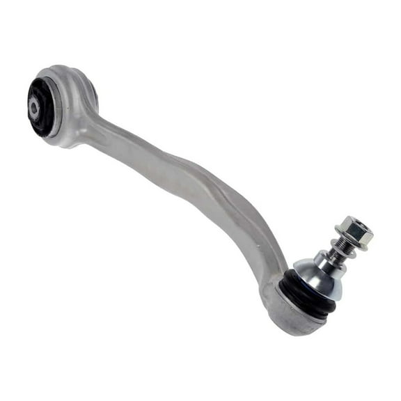 KarParts360 For Mercedes-Benz S450 2018 2019 2020 Suspension Control Arm and Ball Joint | Rubber Bushing Material | Threaded Ball Joint Stud | Silver | Aluminum Material | Casting/Forged Control Arm