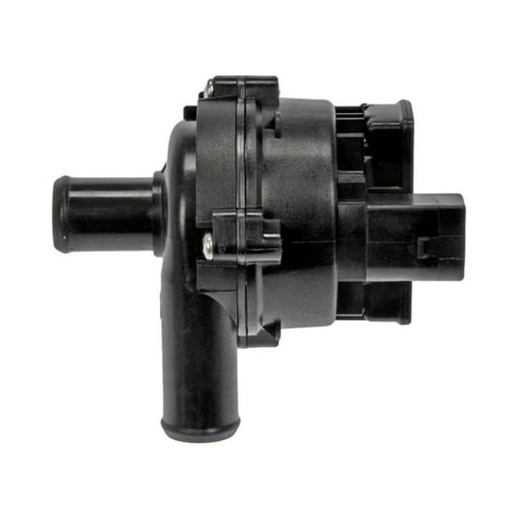 KarParts360 For Mercedes-Benz S63/SL63/SL65 AMG 2014 15 16 17 2018 Engine Auxiliary Water Pump | Plastic; Rubber | Black Color | Clockwise Rotation | 4.0 Inches Depth | For 1978350064, 2048350364
