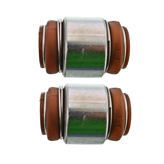 KarParts360 For Mercedes-Benz SL55 AMG 2003 2004 2005 2006 2007 2008 Control Arm Bushings Rear, Driver And Passenger Side, Lower, Outer | Pair | Metal, Rubber | Natural | Replacement For 2013520027