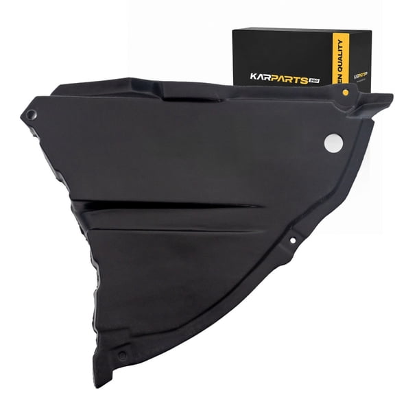 KarParts360 For Mercedes-Benz SL65 AMG/SL600 2007 08 09 10 2011 Fender Liner Driver Side | Front | Lower Section | Black | Made Of Plastic | Vacuum Form | Replacement For MB1248162 | 2306901930