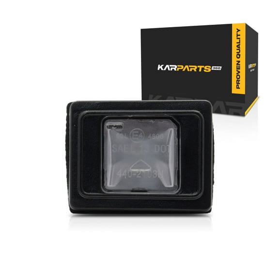 KarParts360 For Mercedes-Benz SLC300/SLC43 AMG 2017 2018 2019 2020 License Light Assembly Driver OR Passenger Side | Single Piece | With Bulb | Replacement For MB2870106 | 0999061504