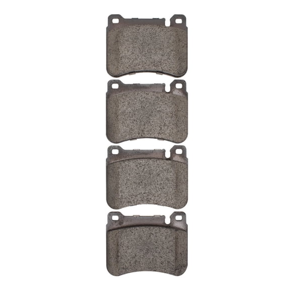 KarParts360 For Mercedes-Benz SLK280 2006 2007 2008 Disc Brake Pads | Low Metallic Friction | Electronic Pad Wear Sensor | 101.9 Millimeters / 4.01 Inches Inner and Outer Pad Width