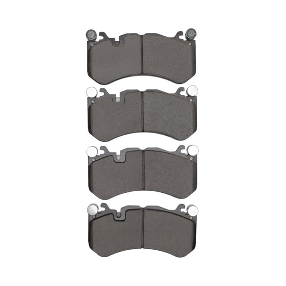 KarParts360 For Mercedes-Benz SLS AMG 2011 12 13 14 2015 Disc Brake Pads | Electronic Pad Wear Sensor | 93.2 Millimeters/3.67 Inches Inner Pad Height | 93.2 Millimeters/3.67 Inches Outer Pad Height