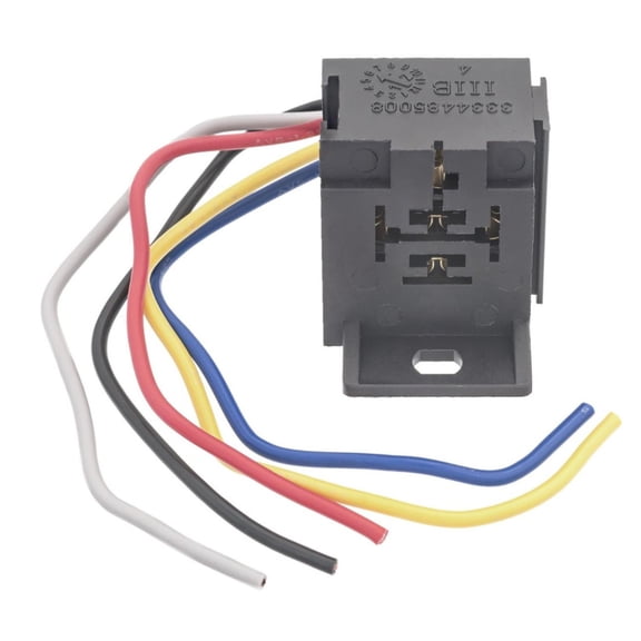 KarParts360 For Mercury Cougar 1999 2000 2001 2002 Electrical Connector | Plastic | Metal Contact Terminal | Blade Terminal | Push On Attachment Method | Square Connector | 1 Male Connector