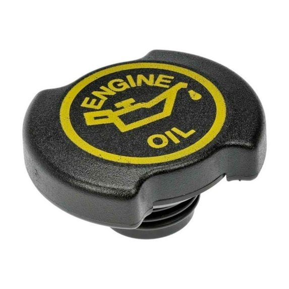 KarParts360 For Mercury Cougar 1999 2000 Engine Oil Filler Cap | Black Housing | Nylon Material | Screw On Type | 2.75 Inches Diameter | Oil Resistant | Replacement For EC-743, F3AZ6766B