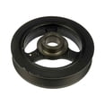 thumbnail image 1 of KarParts360 For Mercury Grand Marquis 1992 Harmonic Balancer | Black Color | Serpentine Drive Belt Type | Keyway Type | 1 Mounting Hole | Replacement For F1AZ6316A, F65Z6312BB, 1 of 4