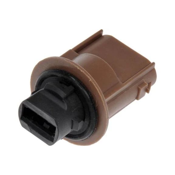 KarParts360 For Mercury Milan 2010 2011 Terminal Light Socket | Rectangle Bulb Base Type | Brown; Black Connector Color | Female Rectangle Connector Shape | Replacement For 68091384AB, 9E5313411AA