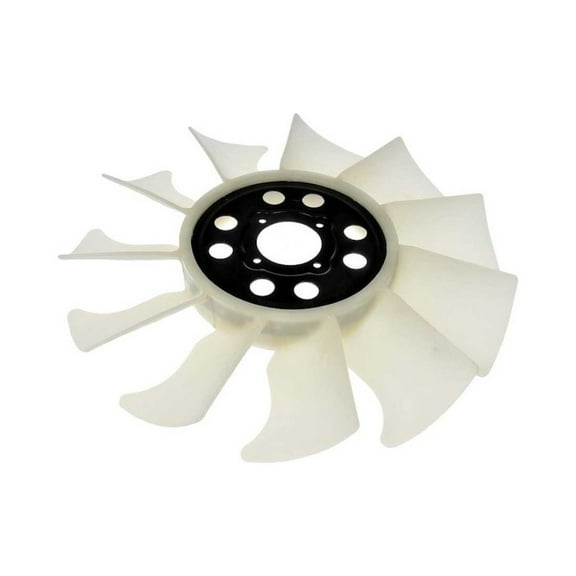 KarParts360 For Mercury Mountaineer 1998 1999 2000 2001 Clutch Fan Blade | Plastic Cable Material | White | 11 Blade | 461 Millimeters Outside Diameter | Replacement For F87Z8600EA