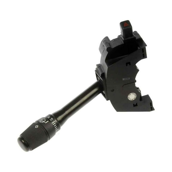 KarParts360 For Mercury Sable 1990 1991 1992 Multifunction Switch | Black Connector | Male Terminal | White Indicator Markings | With Lever | Replacement For F1DZ13K359-A, F1DZ13K359-B