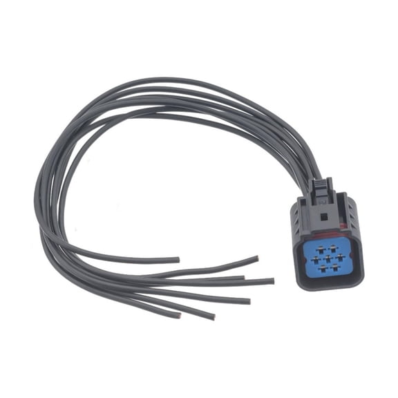 KarParts360 For Mercury Sable 2008 2009 Headlight Wiring Harness Connector | Plastic | Metal Contact Terminal | Blade Terminal | Square Connector | Replacement For 3U2Z14S411EVB, 3U2Z14S411EVA