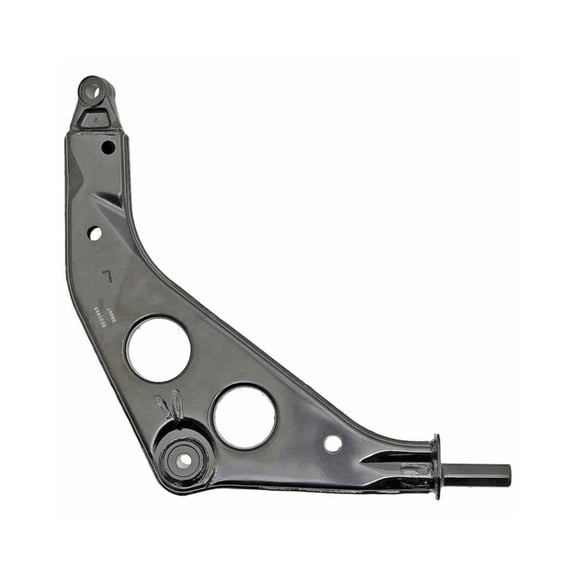 KarParts360 For Mini Cooper 2002-2008 Control Arm | Rubber Bushing Material | Powder Coated Finish | Welded Ball Joint Mounting | Black | Replacement For 31121492144, 31124015707