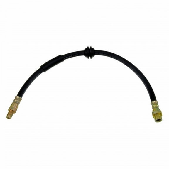 KarParts360 For Mini Cooper 2003-2016 Brake Hose | Treated Steel End 1 Fitting Material | Black | Male End 1 Fitting Type | 10 millimeters End 1 Thread Size | M10 By 1.0 End 2 Fitting Inside Diameter