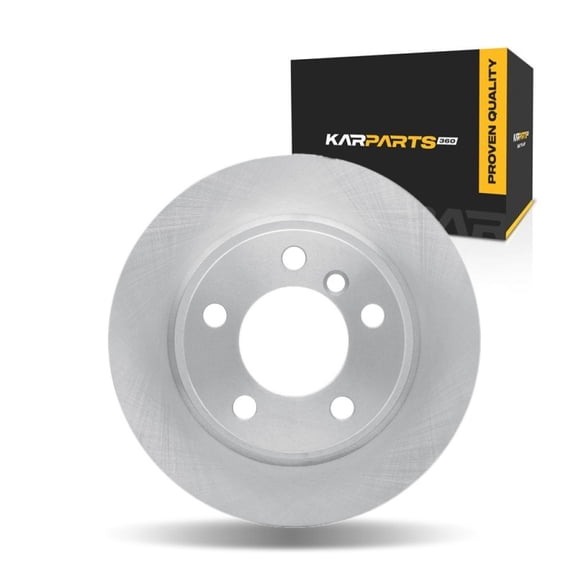 KarParts360 For Mini Cooper Paceman 2013 2014 2015 2016 Disc Brake Rotor | 8.4 Millimeters / 0.33 Inches Discard Thickness | 280 Millimeters / 11.02 Inches Outside Diameter | 5 Stud/Lug Hole