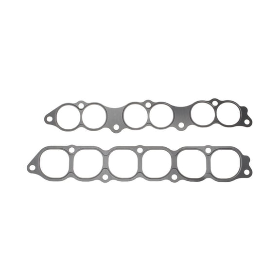 KarParts360 For Mitsubishi Diamante 1992 93 94 95 1996 Plenum Gasket | Metal Material | 14 Bolt Holes | 12 Port | With Intake Manifold Gasket | Replacement For MD143791