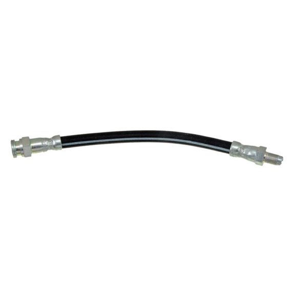 KarParts360 For Mitsubishi Eclipse 1990 91 92 93 1994 Brake Hose | EPDM Rubber | Black | Flexible Hose | Male End 1 | Treated Steel End 1 | 7/16 Inches-24 End 1 Thread Size | For MB081946, MB238152