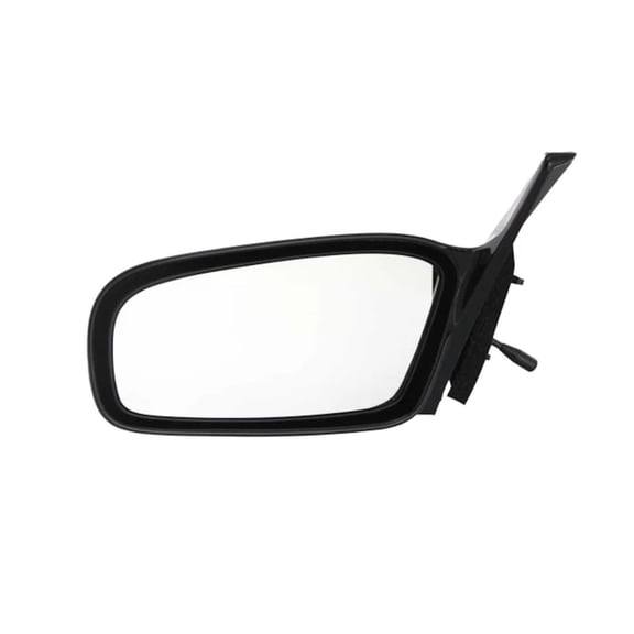 KarParts360 For Mitsubishi Eclipse 2000 01 02 03 04 2005 Door Mirror Driver Side | Manual Remote | Non-Foldaway | Non-Heated | Black | Flat | Replacement For MI1320119 | MR520903