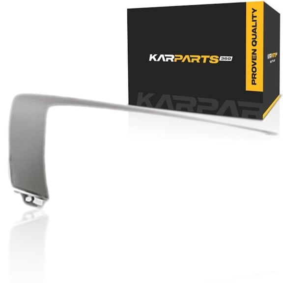 KarParts360 For Mitsubishi Eclipse Cross 2018 2019 2020 Bumper Cover Molding Driver Side | Front | Upper | CAPA | Plastic | Chrome | Replacement For MI1046110, MI1046110C | 196743366494, 6407A245