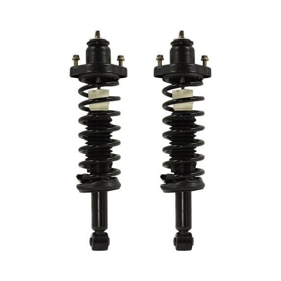 KarParts360 For Mitsubishi Lancer 2008 2009 2010 Fully Loaded Struts Driver And Passenger Side | Rear | Set Of 2 | Non-Adjustable | 11.97 Inches Collapsed Length | ES/DE Models | SR4541, 172399